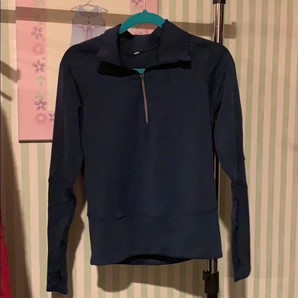 Lululemon navy blue quarter zip